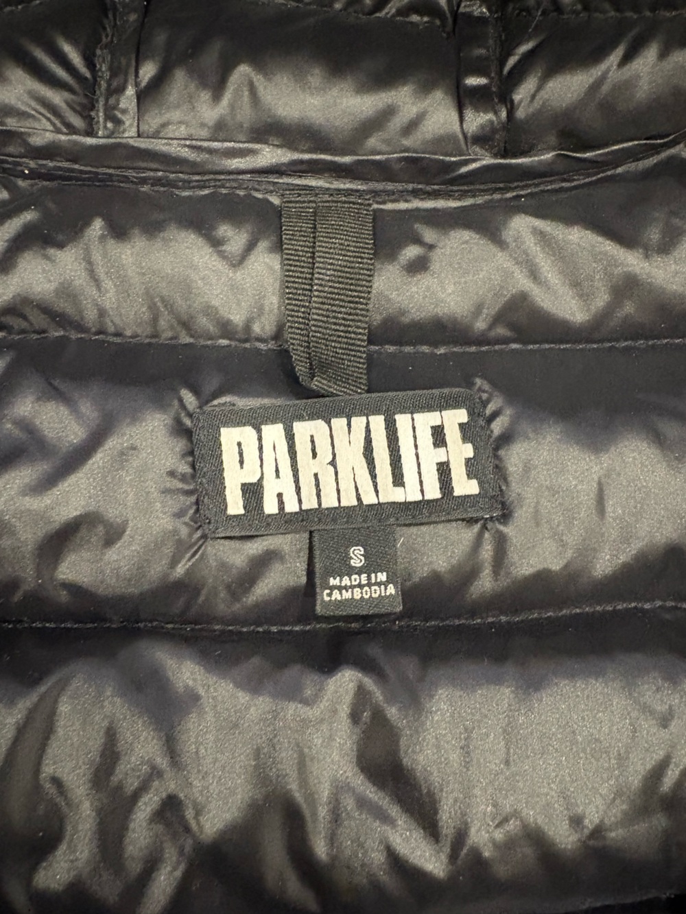 Parklife Lightweight Black Women’s Puffer Jacket - Size S - Picture 2 of 4
